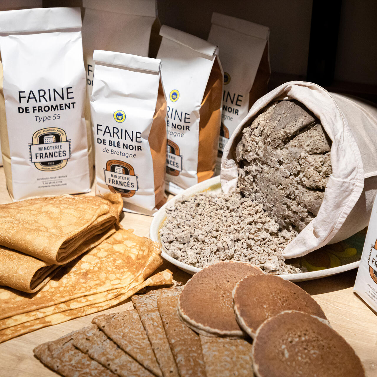 Les farines pour particuliers