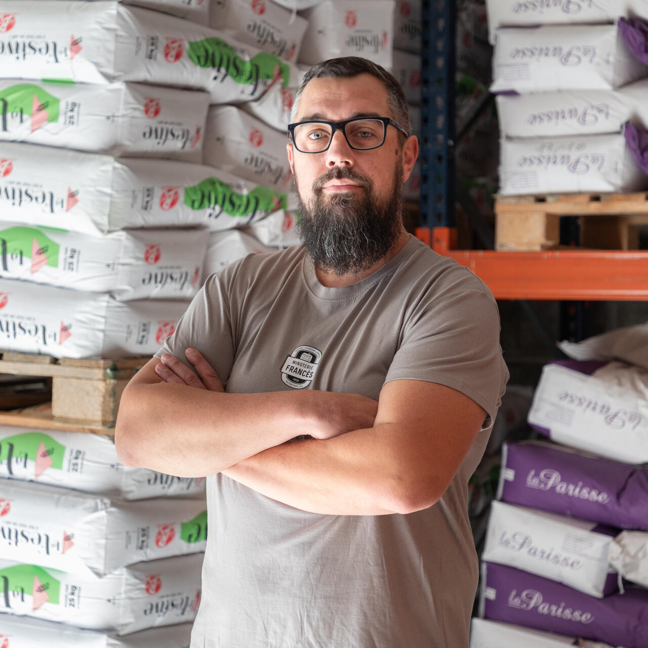 Les chauffeurs-livreurs, les hommes du moulin